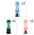 Portable Electric Fruit Juicer Wireless USB Rechargeable Mini Mixer Multifunction Summer Smoothie Blender Machine Kitchen Supplies